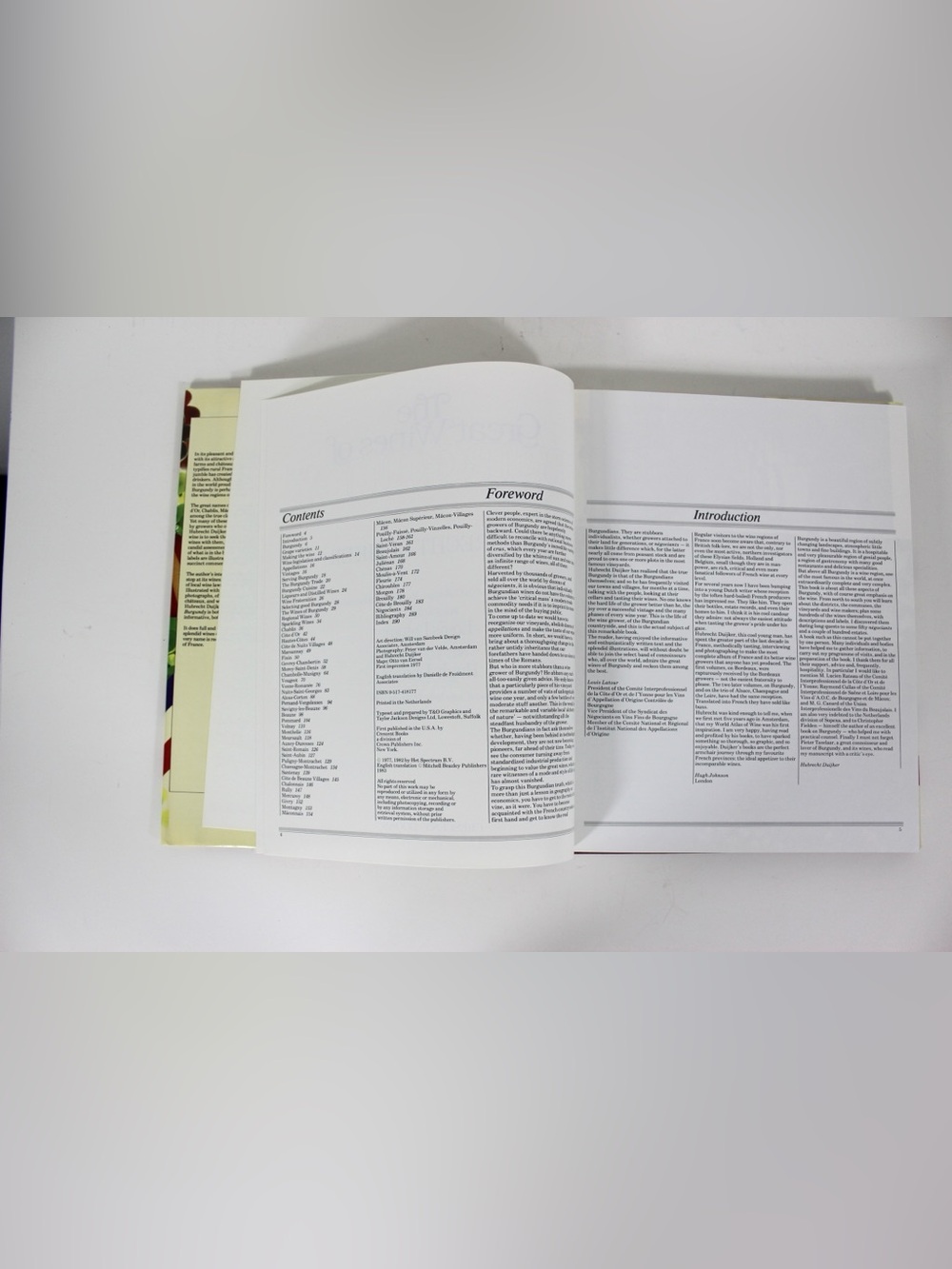 The Great Wines of Burgundy Hard Cover Coffee Table Book with Dust Jacket 1983 - Picture 8 of 12